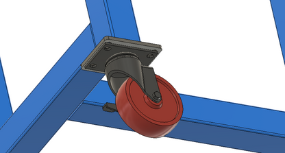 750x500 Welding Table DXF File